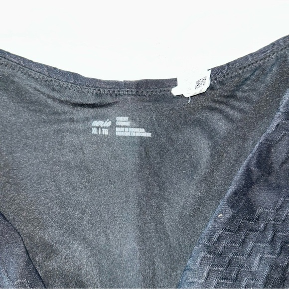 Aerie Cheeky Textured Bikini Bottoms Black XL NEW - Picture 4 of 4